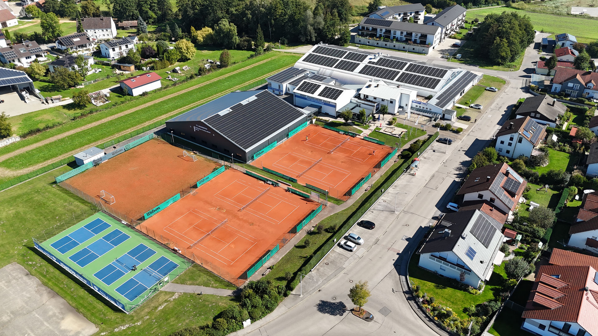 Freizeitzentrum Abensberg – Luftaufnahme des Geländes